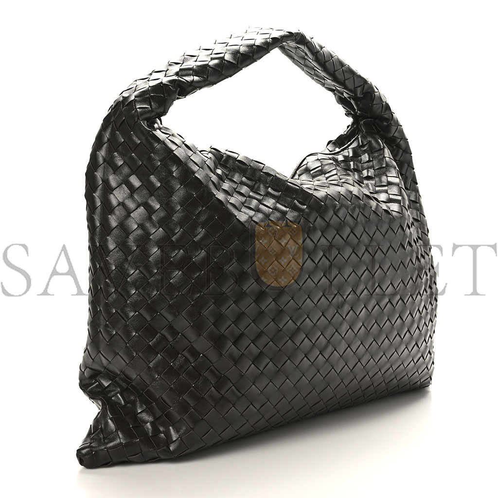 BOTTEGA VENETA NAPPA INTRECCIATO LARGE HOP EBANO (56*43*8cm) BOTTEGA VENETA NAPPA INTRECCIATO LARGE HOP EBANO (56*43*8cm)